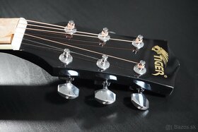 Elektroakustická gitara TIGER ACG4-BK plnej veľkosti -čierna - 4