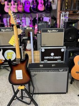 Fender Stratocaster Sunburst Mexico+Kombo Fender 212R - 4
