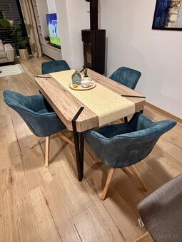 Jedálenský stôl 130x80cm - 4