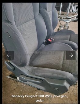 Sedacky Peugeot 508 W23, prva gen., sedan, predfacelift - 4