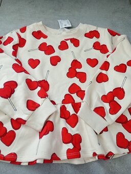 H&M mikina s visačkou 134/140 - 4