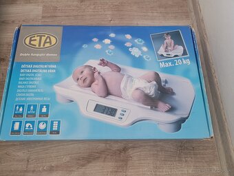 Dojčenecká digitálna váha ETA 7771 - 4
