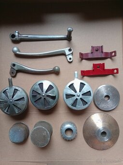 Dynamo jawa perák 250-530 a predný tlmič - 4