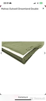 Nafukovaci matrac Outwell s pamätovou penou - 4