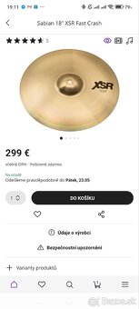 PREDAM CRASH SABIAN XSR 18" - 4