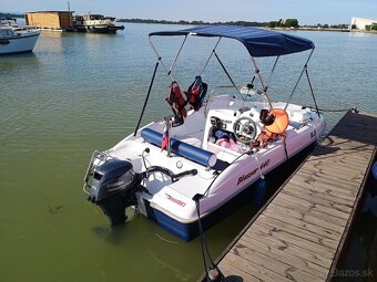 motorový čln Blesser 440 + yamaha 15 HP - 4