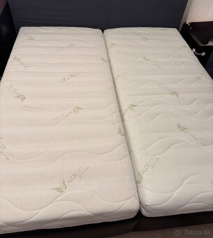 Manželská posteľ 180×200 s úložným priestorom+matrace - 4