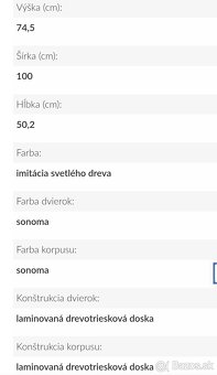 Predám pracovný stôl  – Dub Sonoma - 4