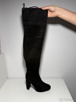 Semišové botfordy čižmy - 4