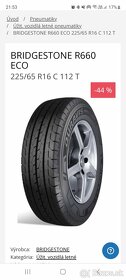 Letné pneumatiky Bridgestone Duravis R660 ECO 225/65R16C - 4