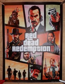 Red dead redemption 2 plakát 30x40cm - 4