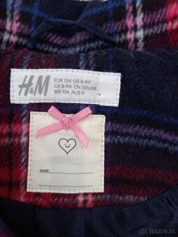 Dievčenský kabátik č.134 zn. H&M - 4