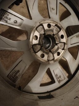 4ks alu disky orig. Škoda ROTARE 5x112 r17 - 4