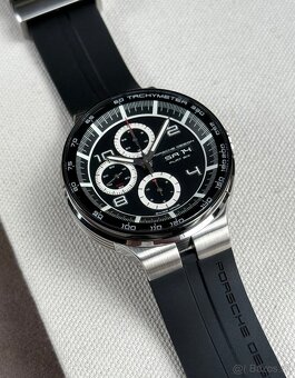 Porsche Design, model P6360 black dial, originál hodinky - 4