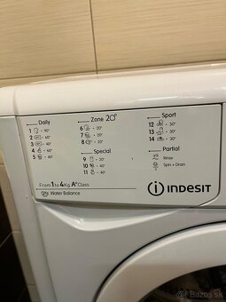 Práčka Indesit-4kg,A+ - 4
