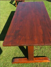 Stôl s lavicami - 4