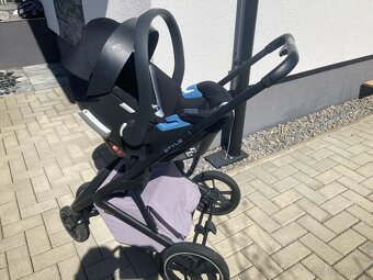 Kombinovaný kočík Moon Style 2020, autosedačka Cybex - 4