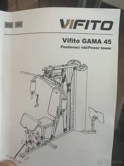Predám posilňovaciu vežu Vifito Gama 45 - 4