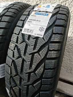 Predám nové nepoužité gumy na auto 195/55 R15 - 4
