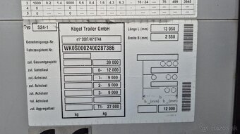 Prodám KÖGEL SN 24 CARGO - 4