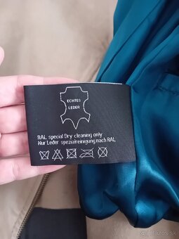 Dámska kožená bunda, velk. S - 4