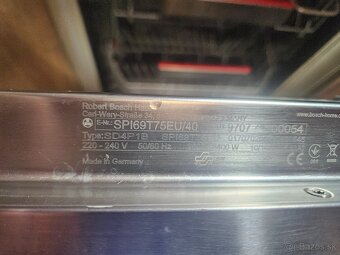 Umyvacka riadu Bosch SPI69T75EU - 4