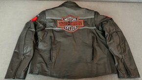 Harley Davidson pánska kožená bunda - 4