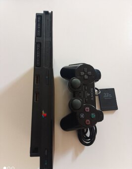 Predám - Hernú konzolu Sony PlayStation 2 Slim s hrami. - 4