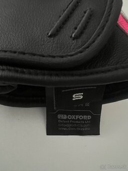 Dámske kožené rukavice na moto Oxford - 4