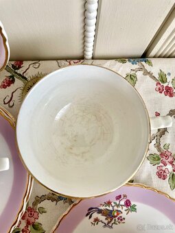 Starožitný porcelánový set na čaj Moulin des Loups - 4