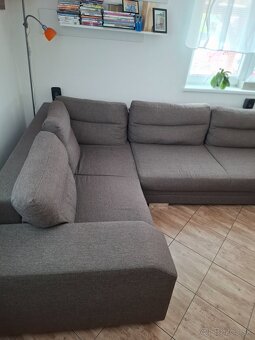 Veľký, rohový, rozkladací gauč 370x210 cm - 4