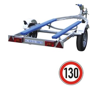 CBS J570 Prívesný vozik pod vodný skúter SEADOO - 4