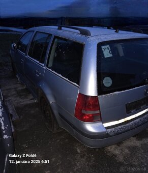 Rozpredám na diely golf 4 variant 1.9 96kw - 4