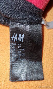 Softshelové rukavice H&M, v.92 - 4