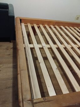 Posteľ z masívu, drevená - 4