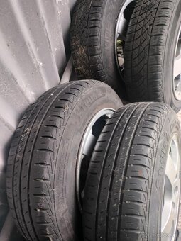 4ks alu disky orig. Škoda 5x100 R14 + pneu - 4