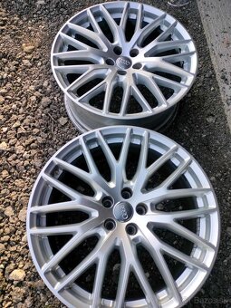 4ks alu disky orig. Audi 5x112 R20 - 4