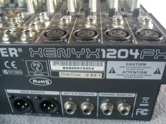 Mix - Behringer Xenyx 1204 FX - 4