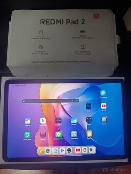 Predám tablet xiaomi redmi pad 2 8gb/256gb - 4