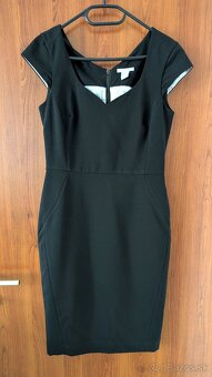 H&M čierne puzdrové šaty - 4