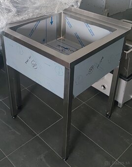 Gastro drez nerez, kuchynské dvojdrezy, výlevka, jednodrez - 4