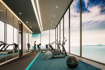 Sea Spire Jomtien: ikonické aprtmány v prvej línii pláže - 4