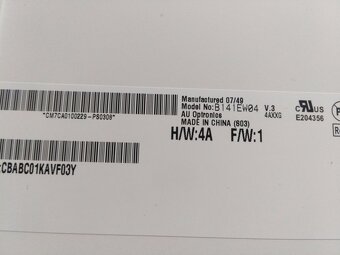 14,1" displej CCFL 30pin , z notebooku Hp 6910p - 4