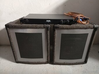 Dvojpásmové reprobedne 2x150W - 4