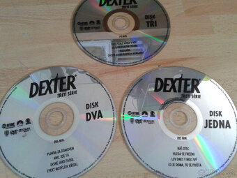 original dexter serial chyba len 1dvd+ine original dvd - 4