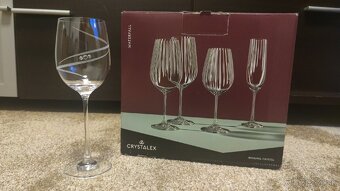 Predám poháre na víno/ Swarovski - 4