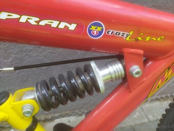 Detský celoodpružený bicykel Olpran 24" - 4