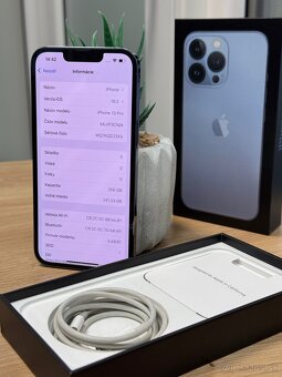 Apple iPhone 13 Pro 256GB - ZÁRUKA / NOVÁ BATÉRIA - 4