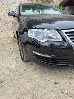 Predám kompletný predok pre Volkswagen Passat b6 3c--BLACK- - 4