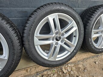 Nová Zimná Sada AUDI A4 B9+Dunlop 225/50 R17 - 4